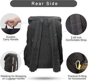 Sac à dos gratuit, sacs de travail pour femmes, résistant à l'eau, extensible, sac à dos pour ordinateur portable ultra fin - - Product Image 5