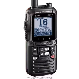 Radio <span class=keywords><strong>VHF</strong></span> portable flottante Yaesu 6 Watts, étanche IPX8, Standard <span class=keywords><strong>Horizon</strong></span> HX890, radio bidirectionnelle - Product Image 1