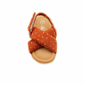 Sandalias a la moda <span class=keywords><strong>para</strong></span> <span class=keywords><strong>niñas</strong></span>, novedad de verano, suela blanda tejida, antideslizante, banda cruzada, diamantes de imitación, moda Bohemia, sandalias <span class=keywords><strong>para</strong></span> bebés - Product Image 5