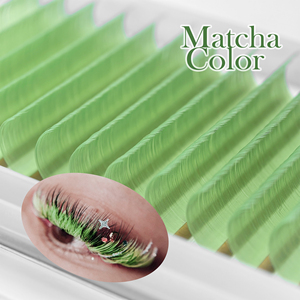 Abonnie 2025 New Arrivals Thời Trang Long Lanh Cashmere Lash Phần Mở Rộng Khay Màu Sắc Nhãn Hiệu Riêng Ombre Màu Lông Mi Phần Mở Rộng - Product Image 6