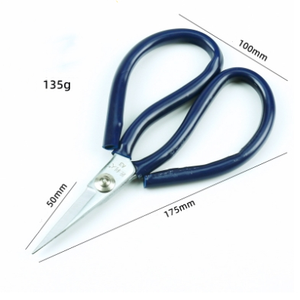 Outils civils de coupe en cuir de qualité industrielle avec pointes pointues Ciseaux en acier de qualité supérieure K5 <span class=keywords><strong>Cisaille</strong></span> domestique antirouille tranchante - Product Image 4