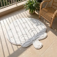 Tapis de jeu imprimé pour bébé, pliable et lavable en machine, coussin doux antidérapant pour tout-petits et nourrissons, idéal pour le temps sur le ventre et la zone de jeu