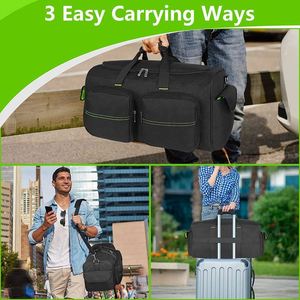 BSCI Factory Large Capacity DJ <b>Cable</b> <b>Bag</b> With 6 Pockets <b>for</b> Extension Cords, Mics, Pedals, <b>Cable</b> <b>Bags</b> <b>for</b> Musicians - Product Image 5