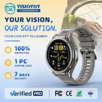 Jam Tangan Pintar Digital OEM Visiovoy 2027 Khusus Pria 5ATM ultra GPS Peta Offline Montre Reloj Kebugaran Android Tahan Air