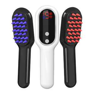 Cepillo Eléctrico para el Cuidado del Cabello XBH, Peine de Masaje para el Cuero Cabelludo con Vapor, Vibración y Microcorriente para el Crecimiento del Cabello y Aplicación de Aceite - Product Image 1