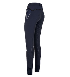 <span class=keywords><strong>Pantalon</strong></span> d'équitation pour femmes OEM personnalisé 90% Nylon 10% Spandex Leggings d'équitation imperméable Mountain Horse Mid High Waisted Breeches Equestrian Pant - Product Image 2