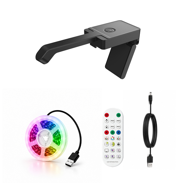 5M Smart TV Backlight with Camera RGB Sync LED Strip for 55-65 Inch TV App Control Music Ambient Light Kit Gaming Room Decor