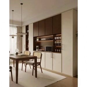 Juego de comedor de madera maciza moderno personalizable para toda la casa ODM - Product Image 4