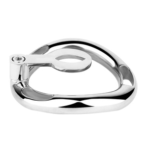 FRRK Sissy Flat Chastity Panty <b>Elastic</b> <b>Belt</b> Lock Cage BDSM Body Restraint Wearable Toy for Male Sex Toy Factory Wholesale Custom - Product Image 2