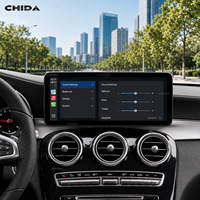 Autoradio Lecteur multimédia pour voiture Affichage multimédia Navigation et GPS Carplay pour BMW Série 1 3 4 5 7 F10 F21 F30 F31 F15 F16