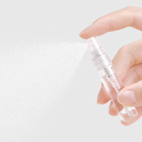Bouteille distributrice de parfum 5ml, Mini distributeur en plastique haut de gamme, petite bouteille vide, vaporisateur de voyage Portable, 10/20 pièces