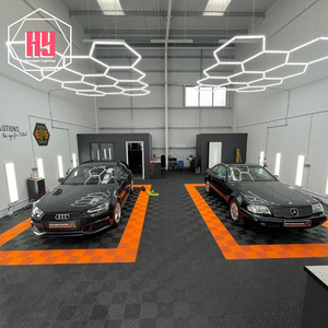 幾何学的形状六角形LEDライト装飾美容店用中国サプライヤー - Product Image 2