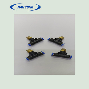 Connecteur de tuyau d'air Nantang pour raccords de presse d'impression, pièces pneumatiques de 1/4 pouce - Product Image 1