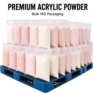 Polvo Acrílico Profesional <span class=keywords><strong>para</strong></span> <span class=keywords><strong>Uñas</strong></span> con Logotipo Personalizado OEM, <span class=keywords><strong>Set</strong></span> <span class=keywords><strong>de</strong></span> Polvo Acrílico 3 en 1 Rosa 1KG - Product Image 1