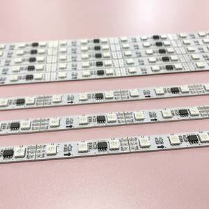Lámpara de decoración de armario de <span class=keywords><strong>cocina</strong></span> 12V WS2811 <span class=keywords><strong>Barra</strong></span> de luz dura a todo Color 24V SMD 5050 RGB tira de <span class=keywords><strong>Led</strong></span> programable colorida mágica - Product Image 2