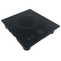 Plaque de cuisson électrique à induction intelligente en verre céramique 110V 1800W certifiée USA ETL