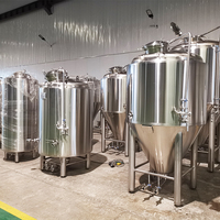 Fermenteur à bière vertical en acier inoxydable Tiantai 200L 2HL
