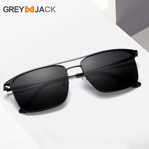 Lunettes de soleil polarisées Greyjack, monture en métal, verres TAC, protection UV400, type unisexe, pare-soleil 3 - Product Image 1