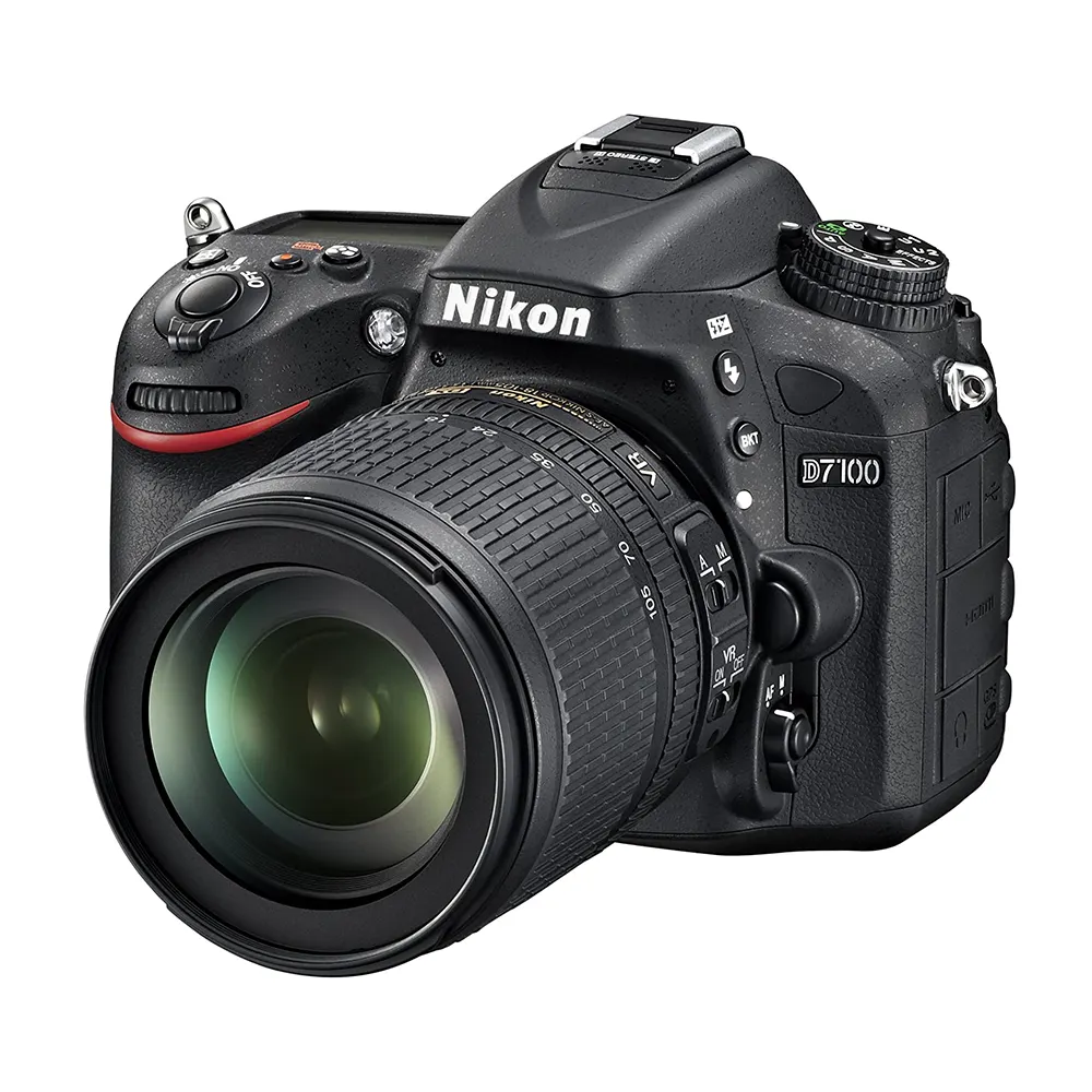 กล้องดิจิตอล SLR CMOS รุ่น Nikon D7100 24.1 MP พร้อมเลนส์โฟกัส18-105มม. F/ 3.5-5.6G ED VR