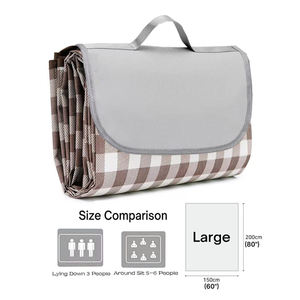 Alfombra <span class=keywords><strong>de</strong></span> <span class=keywords><strong>playa</strong></span> antiarena portátil personalizada para exteriores, impermeable, para acampar, senderismo, parque, patio, <span class=keywords><strong>manta</strong></span> ligera y plegable para pícnic - Product Image 2