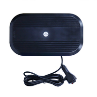 Fabrik Hochwertige schwarze 9-30V 36W Blitzlicht leiste 6000K Farb temperatur Hohe 24W Auto Beacon Square Signal Warnleuchte