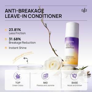 Balsamo per Capelli Senza Risciacquo OEM Anti-Crespo e Anti-Rottura, Nutriente con Olio di Semi di Camelia e Pantenolo, Crema Vegana per Capelli Lisci - Product Image 2