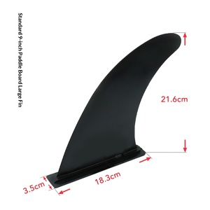 <span class=keywords><strong>Aileron</strong></span> arrière gonflable <span class=keywords><strong>de</strong></span> 9 pouces pour <span class=keywords><strong>planche</strong></span> à pagaie SUP - Modèle WKERSIY SYFFIN, <span class=keywords><strong>aileron</strong></span> à broche, gouvernail, grande <span class=keywords><strong>aileron</strong></span> - Product Image 3