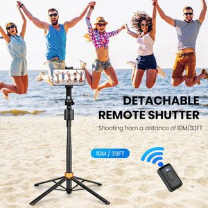 Stabilisateur de cardan intelligent 180CM 360° avec suivi automatique du visage par IA, 2 éclairages, rotatif, pour la réalisation de vlogs et de vidéos - Product Image 6