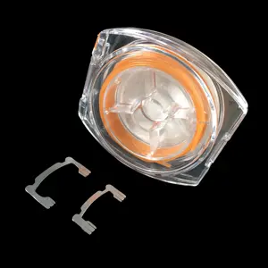 Yüksek taç/düşük taç paslanmaz çelik diş reçine parlatma şerit tutucu