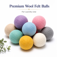 Fabricant de balles de séchage en laine à marque privée, accessoires de lavage durables