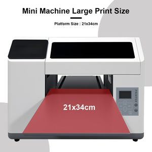 A4 Kleiner Desktop-Drucker für PVC-Ausweise, Acryl, Holz, Metall, Handyhüllen-Druck XP600 Mini Inkjet Flachbett-UV-Drucker - Product Image 4