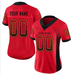 Großhandel individuelle sublimierte Sportbekleidung Herren Team amerikanisches Fußballtrikot Rugbytrikot-Uniformen - Product Image 6