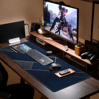 Napperons de table carrés de style américain en tissu écologique de haute qualité, durables pour les bureaux et les maisons
