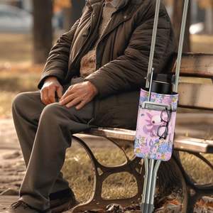 Échantillon gratuit Sac à béquille Fabricant léger de haute qualité en alliage d'aluminium Patient avec béquilles pour aisselles Sac à béquilles pour aisselles - Product Image 4