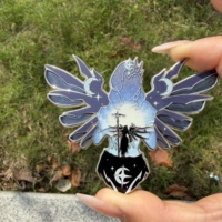 Desain Pin Kerah Glitter Kustom Grosir Gaya Anime Kerajinan Logam Kustom Suvenir Populer Pin Enamel Keras dengan Kaca Berwarna