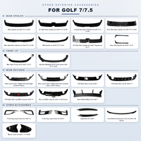 HS Heckdachflügel ABS Carbon-Optik 2. Generation Heckspoiler für VW Volkswagen Golf 7 Golf 7.5 2012 2013 2014 2015 2016 2017-2020
