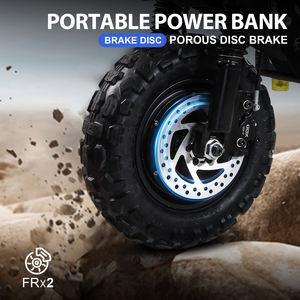 Vendita calda Scooter elettrico lungo 60 miglia 11 pollici sottovuoto Scooter Elektro per adulti Scooter Elétrico - Product Image 5