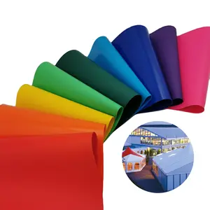 Lona Hot Selling 750g 0.6mm PVC Fabric Tarp Material Supplier Tent Tarpaulin Insulated Tarp Vinyl PVC Coated Tarpaulin Sheet