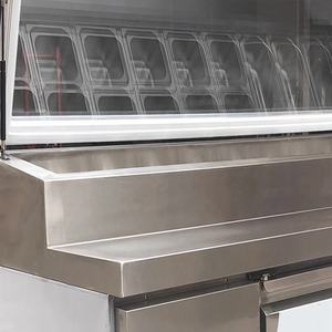 Réfrigérateur commercial, réfrigérateur de préparation, table réfrigérée, comptoirs de préparation pour salades, comptoirs de préparation pour pizzas et salades - Product Image 4