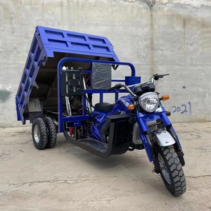 Nouveau modèle 2025 – Tricycle cargo motorisé à essence 250cc avec moteur 150cc, refroidissement par eau 1000W et side-car à 5 roues – Vente chaude en Chine - Product Image 2