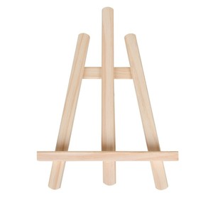 Wooden Desktop Easel <b>Tablet</b> <b>Stand</b> Adjustable Natural Wood Color 290x190x50mm <b>For</b> Desk Use - Product Image 5
