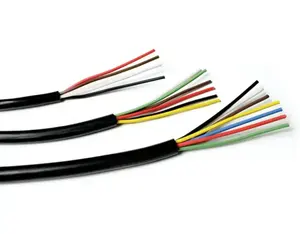 Esnek USB veri Ul2464 çok çekirdekli elektrik kablosu PVC kalaylı bakır tel