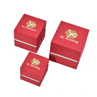 Boîte en papier rigide de luxe avec impression de logo personnalisé, couvercle et base recyclables, éponge pour emballage exclusif de pots de bougies pour épaules et cou