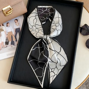 Wholesale <strong>Twillies</strong> <strong>Scarf</strong> 13X145 Double-layer Printed Long Strip <strong>Scarf</strong> Suitable for Spring and Autumn - Product Image 5