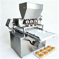 Machine de remplissage automatique à trois têtes pour gel et poudre de boissons, et pâtes froides et chaudes – Équipement de production toutes saisons