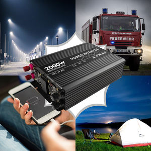 <span class=keywords><strong>Inversor</strong></span> de onda sinusoidal con 7 funciones de protección usadas en coche o camión, DC a 24V AC, 2500W - Product Image 5