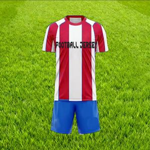 Maillots de football de la famille <span class=keywords><strong>Huang</strong></span> avec impressions en relief, uniformes de football d'équipe et de club, et maillots de football - Product Image 2