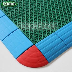 Carrelage <span class=keywords><strong>de</strong></span> <span class=keywords><strong>ciment</strong></span> extérieur suspendu, pont <span class=keywords><strong>de</strong></span> tennis, cour <span class=keywords><strong>de</strong></span> tennis PP, <span class=keywords><strong>carreaux</strong></span> indonésien - Product Image 4