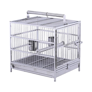 Cage à oiseaux de petite et moyenne taille en acier inoxydable, maille soudée, protection pour l'aquaculture et l'isolement - Product Image 1