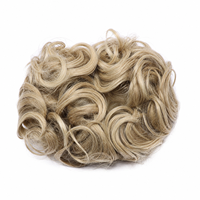 Perruque bouclée française en fibre synthétique, texture douce et légère, résistante à la chaleur, alternative au cheveu humain, emballage personnalisé, vente chaude